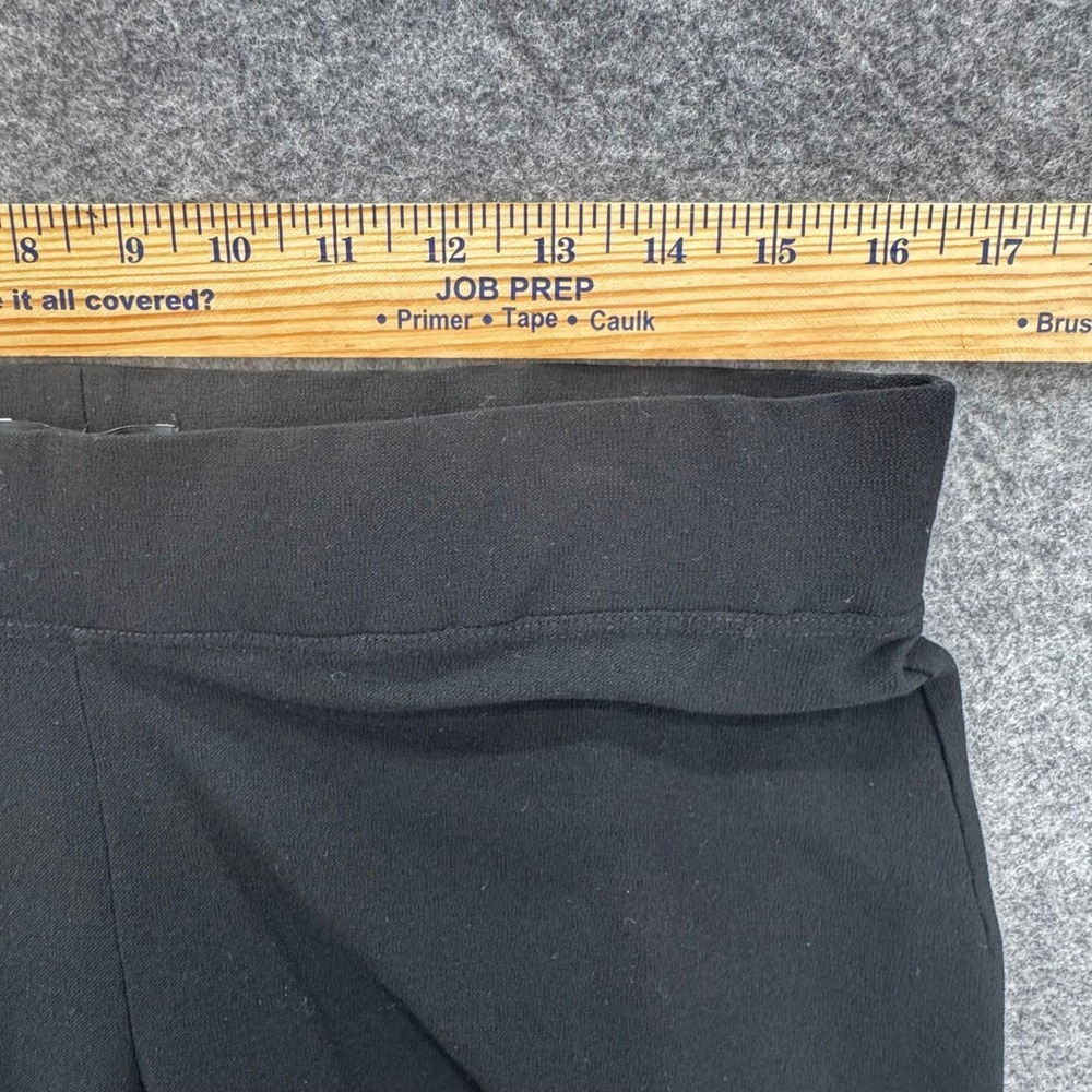 Eileen Fisher Viscose Knit Stretch Pull On Pant Size M Black USA Career Office - Picture 5 of 8